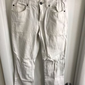 White Denim Converse Pants 30X30